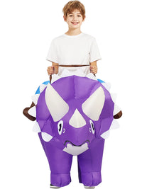 Inflatable Dinosaur Rider Costume for Halloween Kids' Fancy Dress