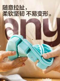 Anya Pure Silicone Ice Cube Tray Food Grade Multi-Grid Ice Box for Home Use Storage and High Temperature Soft Food Supplement