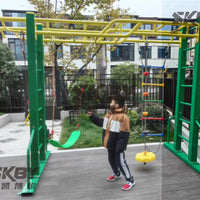 Portable Indoor Climbing Ladder for Adults - Multifunctional Home Fitness Wall Bar