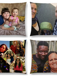 Customizable Satin Pillow with Inner for Personalized Gifts