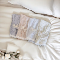 Ice Silk UV Protection Arm Sleeves for Women with Bowknot Detail