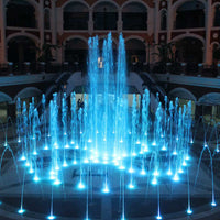 Large Musical Fountain Landscape Water Feature Control System