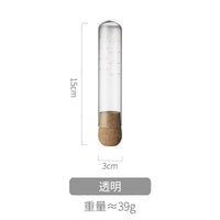Mini Borosilicate Glass Tea Infuser with Separate Water Filter for Home Office