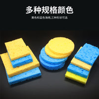 Soldering Iron Tip Cleaning Sponge for Solder Removal, High-Temperature Resistant