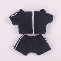 Doll Clothes Sportswear Set for 10cm, 15cm, 20cm Cotton Dolls