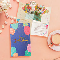 Customizable Employee Birthday Card, Business Style, Foldable, for Men and Women