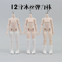 BJD Doll Elastic JK Calf Socks for OB11 Dolls