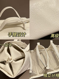 4-in-1 Detachable Travel Cosmetic Bag Large Capacity Foldable Organizer