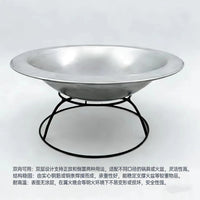 Outdoor Charcoal Brazier BBQ Grill Pit for Home and Camping
