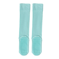 Women's Non-Slip Yoga Pilates Barre Socks Cotton Over-Calf Leg Warmer Socks
