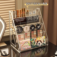 Acrylic Cosmetic Organizer for Vanity and Desktop, Lipstick Perfume Eyeshadow Display Stand
