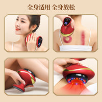 Portable Electric Cupping & Guasha Massager with Heat and Vacuum Suction