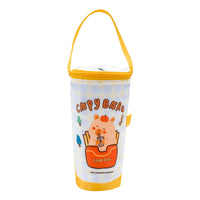 2026 New Year Cartoon Portable Insulated Milk Tea Cup Holder with Handle