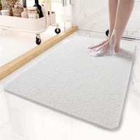 Non-Slip PVC Looped Coil Bath Mat for Shower and Bathroom