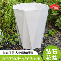 Large Rectangular Plastic Planter Pot for Indoor Outdoor Plants
