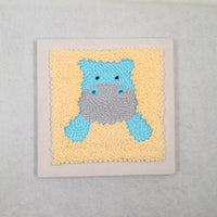 DIY Punch Needle Embroidery Kit for Adults - Fabric Yarn Art Craft