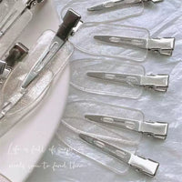100-Pack No-Crease Alligator Hair Clips for DIY Crafts & Resin Art