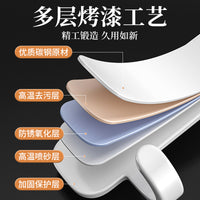 Self-Adhesive Wall Mounted Hook Rack for Bathroom, Kitchen, and Entryway