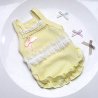 Cute Dog Dress for Spring/Summer - Teddy Bichon Pet Clothing