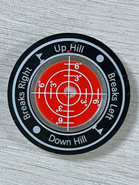 Golf Hat Clip Level Indicator for Slope Measurement