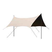 Outdoor Large Silver-Coated Sunshade Portable Camping Tarp Tent