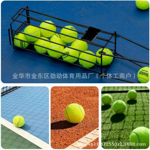 Portable Tennis & Pickleball Ball Collector with Waist Belt