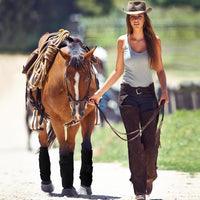 Horse Leg Boots for Impact Protection and Injury Prevention, Equestrian Leg Wraps for Outdoor Riding