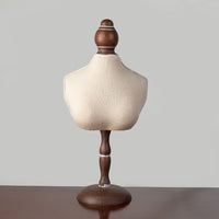 Versatile Solid Color Necklace Jewelry Display Stand Mannequin Bust Holder