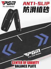 PGM Golf Swing Trainer Balance Board for Beginners - Improve Stability, Prevent Reverse Pivot, Increase Swing Speed