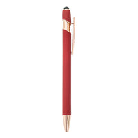 Customizable Rose Gold Metal Retractable Ballpoint Pen for Promotions and Gifts