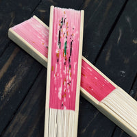 Chinese Style Bamboo Folding Fan for Dance and Decoration