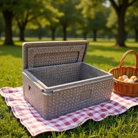 Epp Commercial Insulated Cooler Box for Food Delivery and Outdoor Stalls, High-Temperature Resistant Rectangular Freezer Box