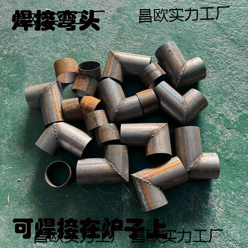 Thickened 90-Degree Welded Elbow for Stove Pipe and Chimney Flue