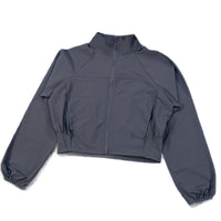 Women's Yoga Windproof Sun Protection Jacket Breathable Quick Dry Short Zip-Up Top