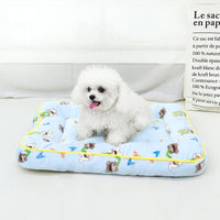 Flannel Pet Sleeping Mat for Cats and Small Animals, Thickened Deep Sleep Cushion, All Seasons