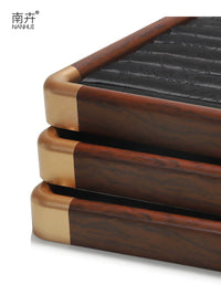 Premium Wooden Jewelry Display Tray for Rings, Necklaces, Bracelets, Jade, and Gemstones