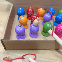 Autism Therapy Fishing Game Toy for Kids - Hand-Eye Coordination & Color Recognition