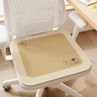 Cartoon Ice Silk Cooling Seat Cushion for Office, Home, or Dormitory