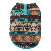 Pet Dog Winter Warm Sleeveless Double-Sided Fleece Jacket