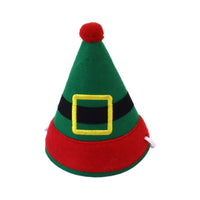 Pet Christmas Hat for Cats and Dogs - Adjustable Festive Accessory