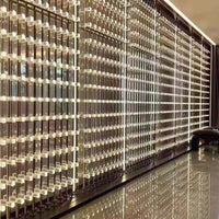 Luminous High-Transparency Acrylic Wine Rack for Home Bar & Hotel Decor