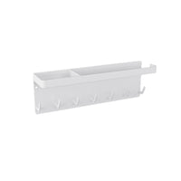 Magnetic Storage Rack for Umbrellas, Keys, and Toiletries - Wall-Mounted Organizer for Entryway and Bathroom