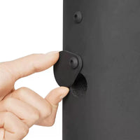 Portable Rocket Stove with Rain Cap for Outdoor Camping and Patio Heating