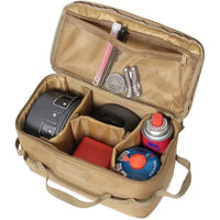 Outdoor Camping Stove and Gas Canister Storage Bag