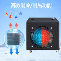 Portable Cold Plunge Tub Chiller with Heating, Ozone, UV, and WiFi for Sauna & Ice Bath Recovery