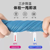 Portable Quick-Dry Cooling Towel for Sports & Fitness