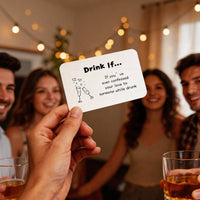 100-Card English Party Drinking Game Set