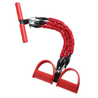 Pedal Resistance Band for Home Fitness, Abdominal Toning, Stretching, and Sit-up Assistance