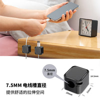 Magnetic Cable Organizer Clips for Desk and Wall Mounting