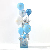 Kids Happy Birthday Balloon Table Centerpiece Column Set for Boys and Girls